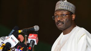 INEC Chairman Prof Mahmood Yakubu