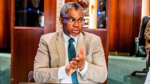 Minister of Mines and Steel Development Olamilekan Adegbite