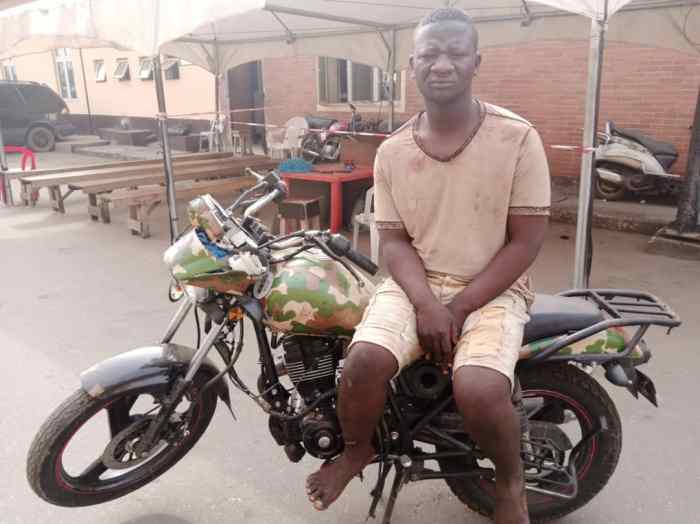 Fake soldier Kabiru Mohammed