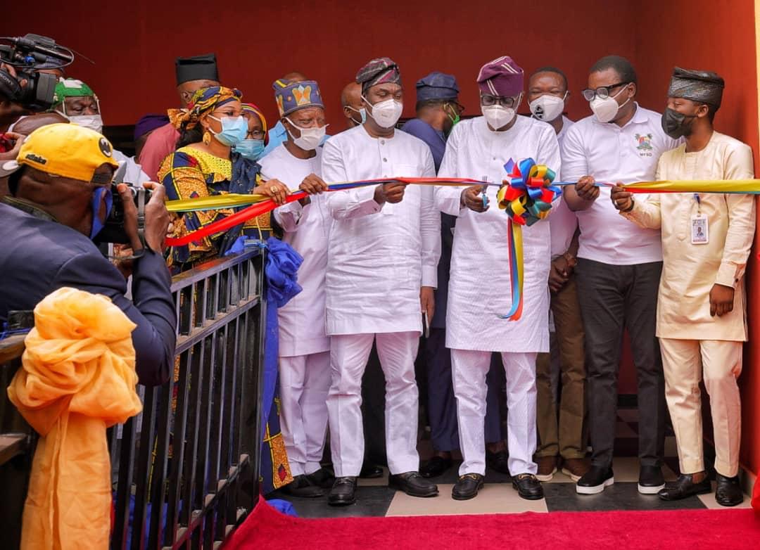 Sanwo-Olu inaugurates refurbished Ajeromi-Ifelodun Local Govt Secretariat