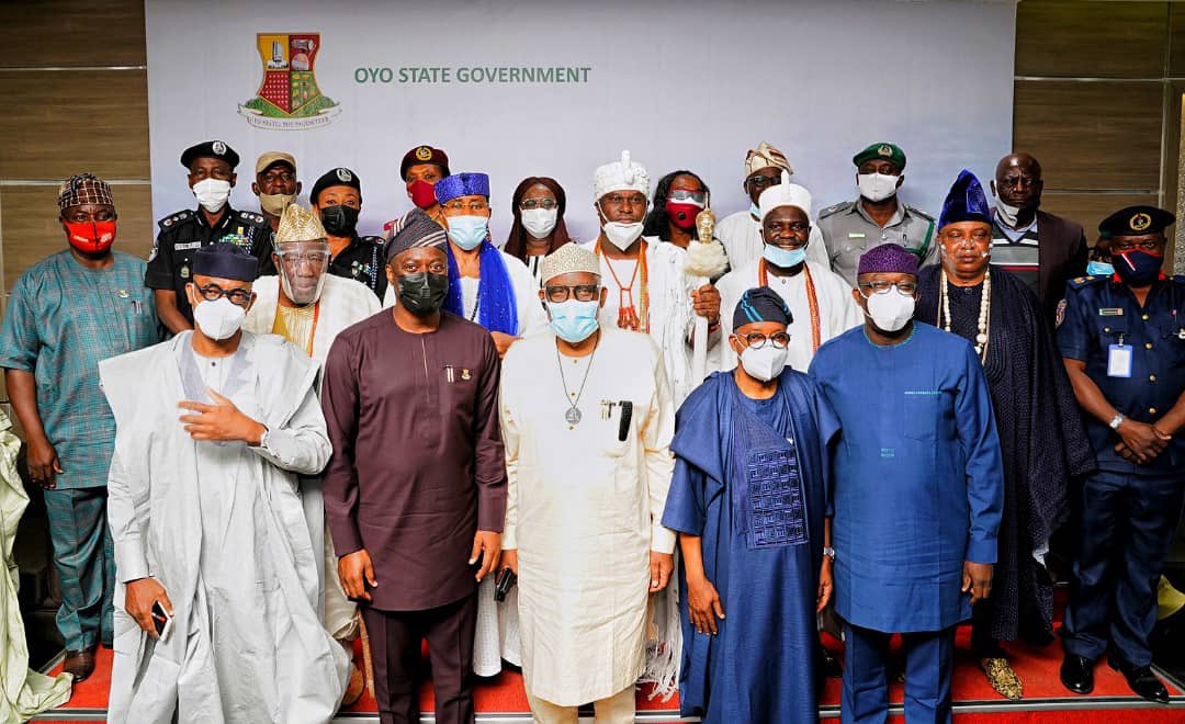 South-West govs, Presidency, IGP, traditional rulers, begin security meeting in Ibadan