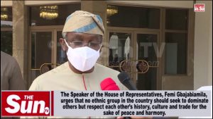 No ethnic group should dominate others — Gbajabiamila [VIDEO]