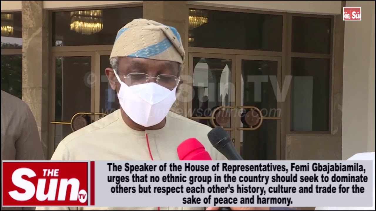 No ethnic group should dominate others — Gbajabiamila [VIDEO]