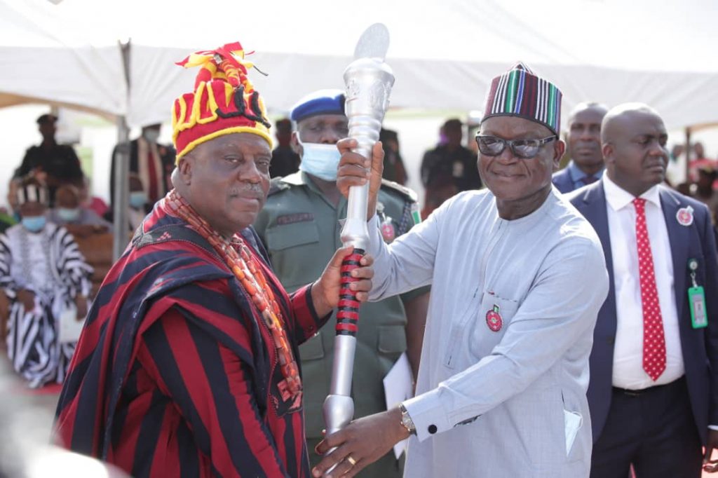 Ortom, Och’Idoma, others task traditional rulers to maintain peace in their domains