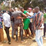 The youths reunited with families members and friends with jubilation ag the court