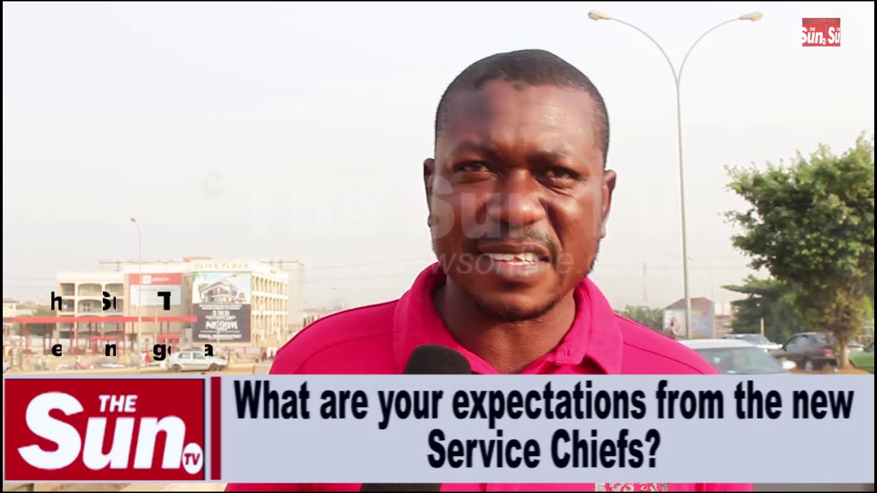 Voices on the street: Nigerians list expectations from new Service Chiefs [VIDEO]