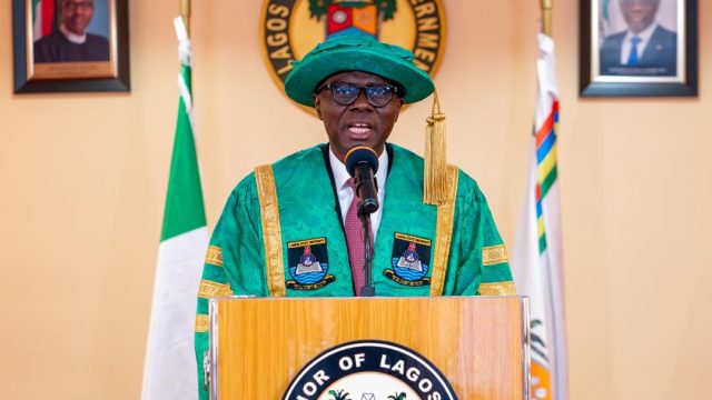 Lagos Governor Babajide Sanwo-Olu