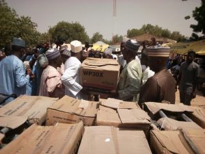 Senate Leader distributes water pumping machines to farmers in Kebbi