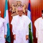 Buhari receives, Bankole, Daniel new APC members in Aso Rock
