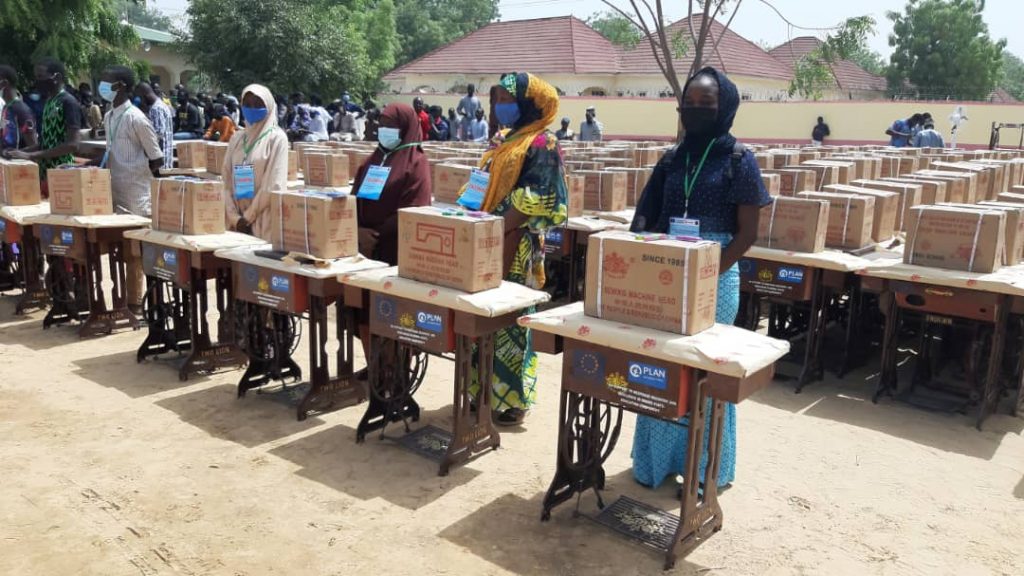 EU gives livelihood kits to 1,370 Borno youths
