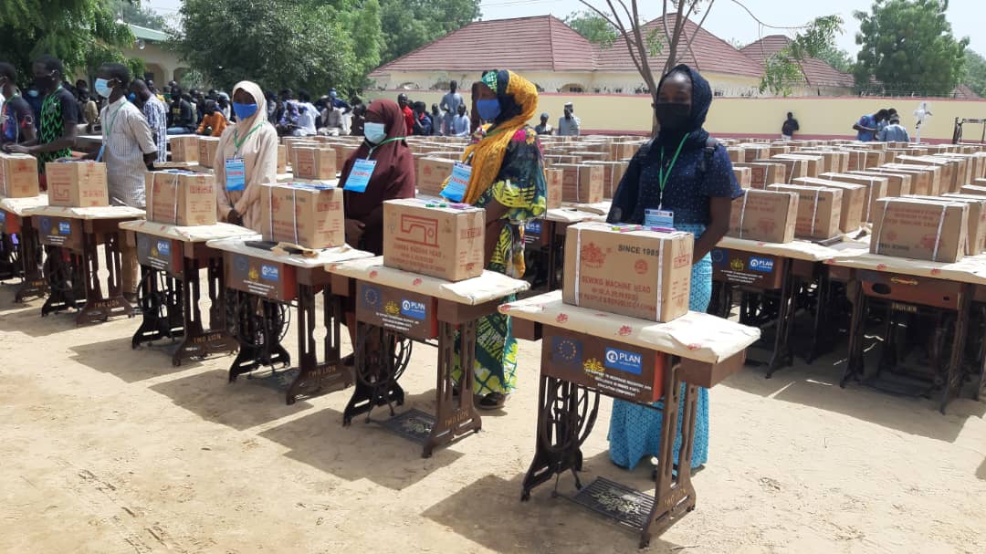 EU gives livelihood kits to 1,370 Borno youths