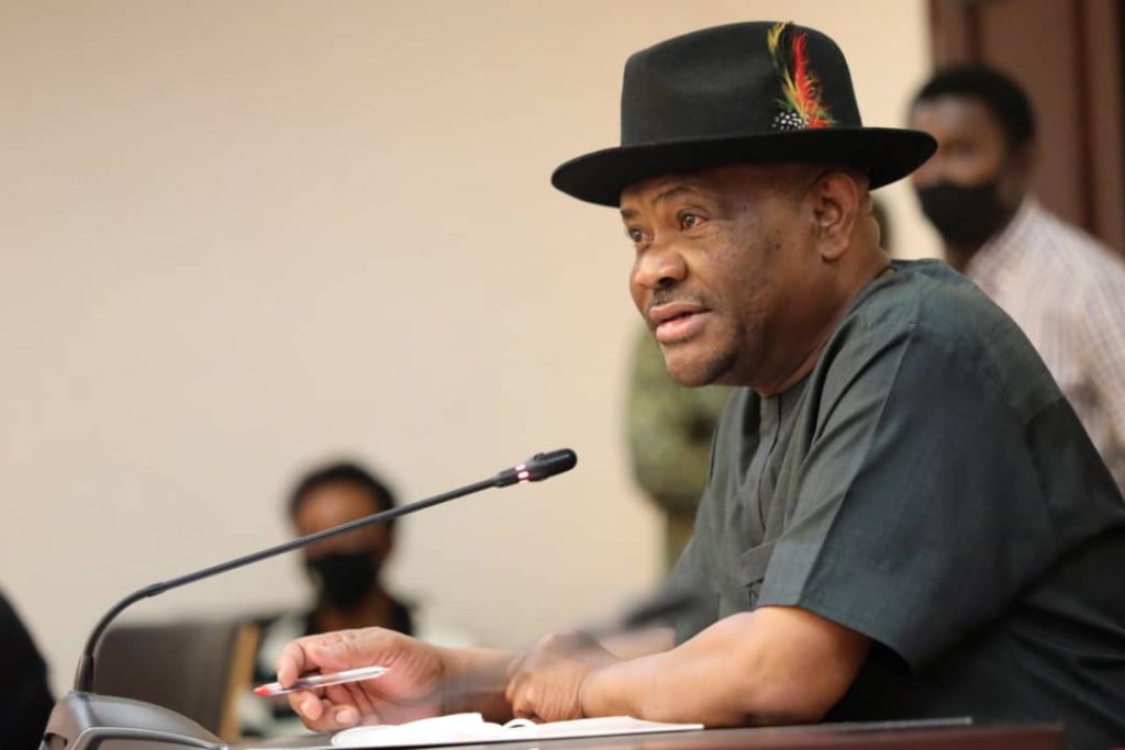 Rivers State Governor Nyesom Wike