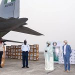 NAF begins airlift of COVID-19 relief materials to 14 West African countries