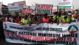 NLC-protesters