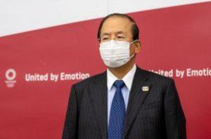 Tokyo 2020 Organising Committee CEO Toshiro Muto attends a media briefing after video conference with IOC executive board in Tokyo, Japan February 24, 2021. Takashi Aoyama/Pool via REUTERS