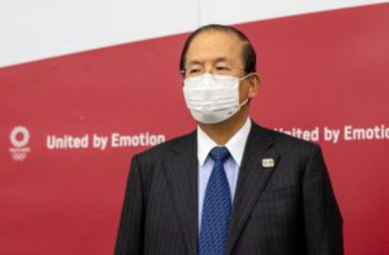 Tokyo 2020 Organising Committee CEO Toshiro Muto attends a media briefing after video conference with IOC executive board in Tokyo, Japan February 24, 2021. Takashi Aoyama/Pool via REUTERS