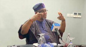 Minister of Mines and Steel Development Olamilekan Adegbite