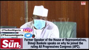 Former Speaker of the House of Representatives, Dimeji Bankole speaks on why he joined APC [VIDEO]