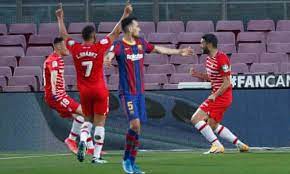 Barca blow chance to go top after home loss to Granada