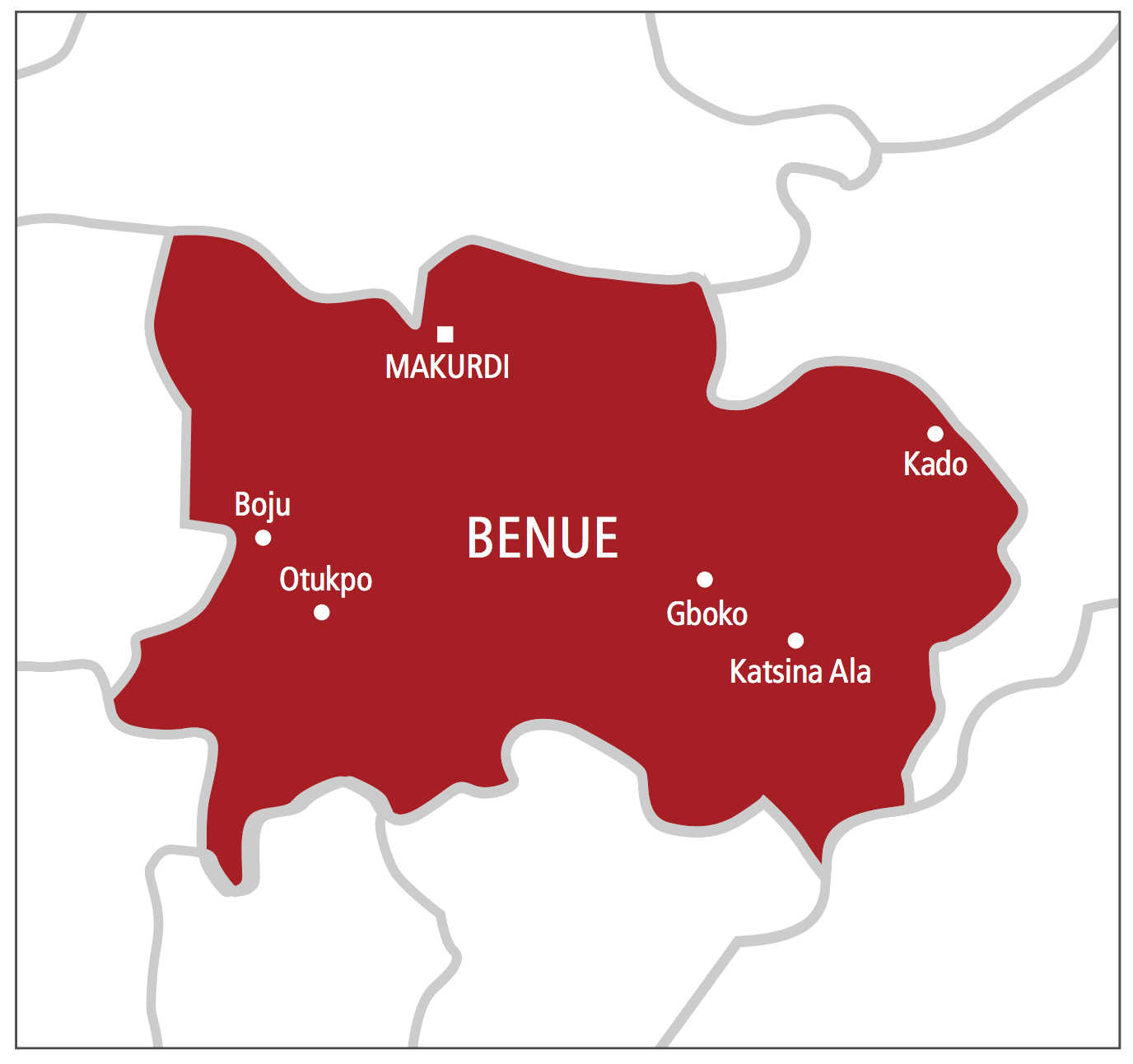 Benue-map