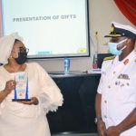 DG, NAPTIP with Commandant of DIC, Cdr. Mike G, Oamen