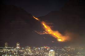 Fire on Cape Town’s Table Mountain brought under control