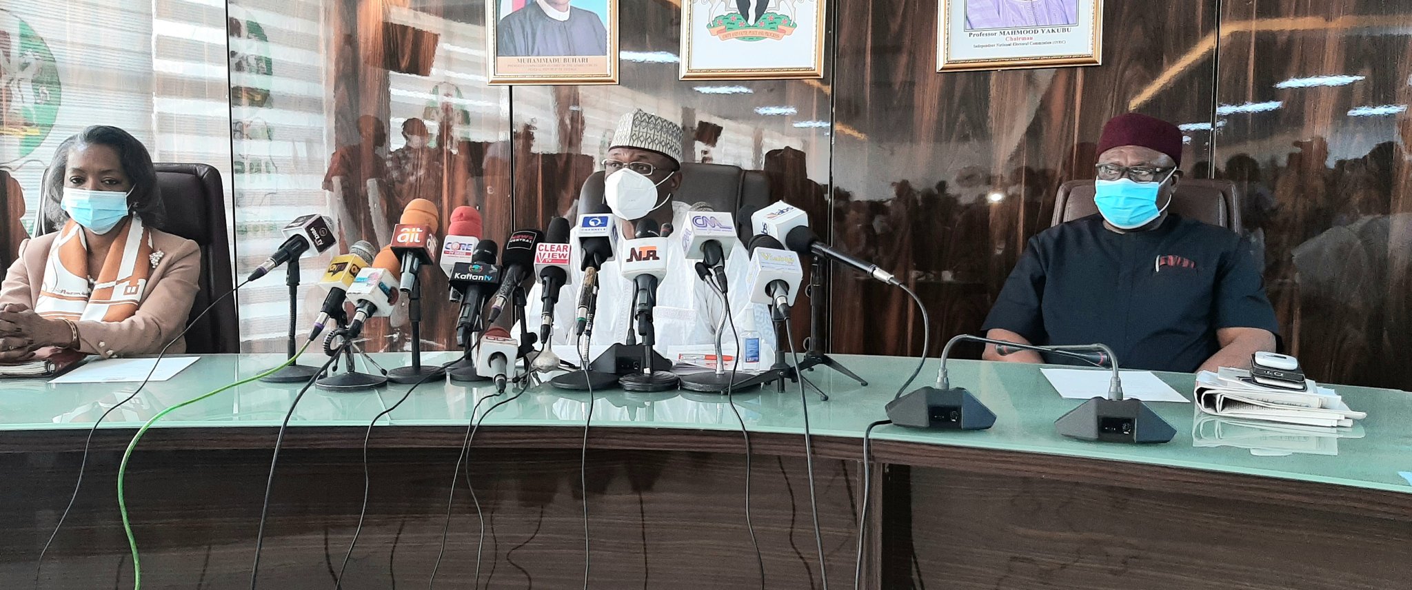INEC Prof Mahmood Yakubu