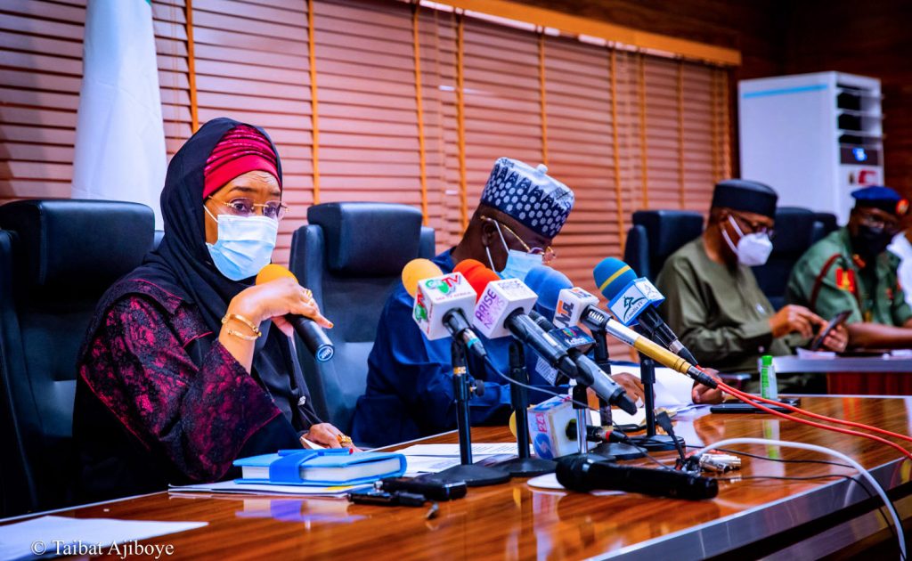 Minister of Humanitarian Affairs, Disaster Management and Social Development, Sadiya Umar Farouq