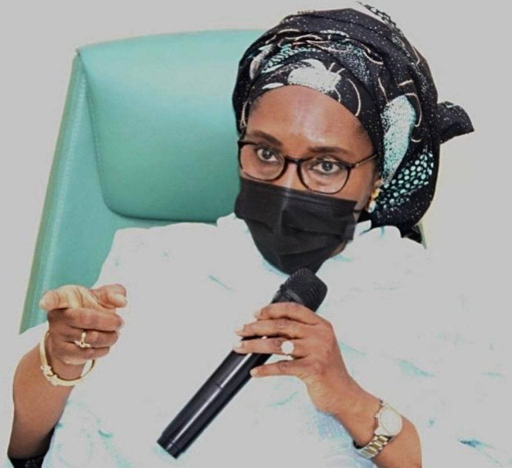 Minister of Finance, Budget and National Planning, Zainab Ahmed