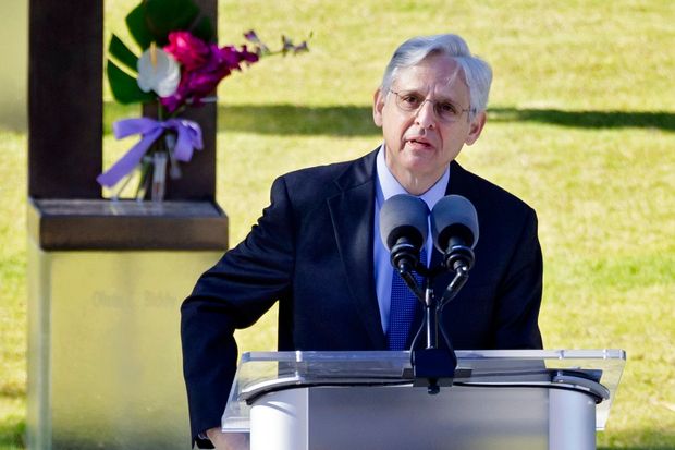 US Attorney General Merrick Garland