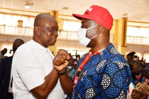 Fayose (L), Makinde (R)