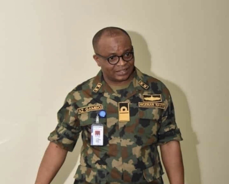 Chief of Naval Staff Vice Admiral Awwal Gambo