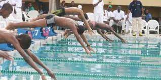 swimming