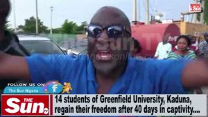 14 students of Greenfield University regain freedom after 40 days in captivity (VIDEO)