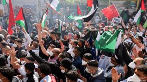 Pro-Palestinian protests held in Germany amid heightening tensions