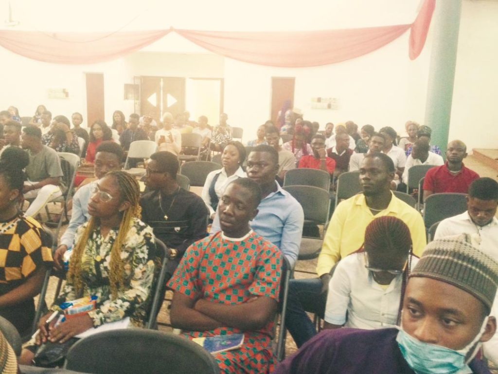 Cross section of students at the event