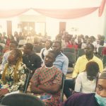 Cross section of students at the event