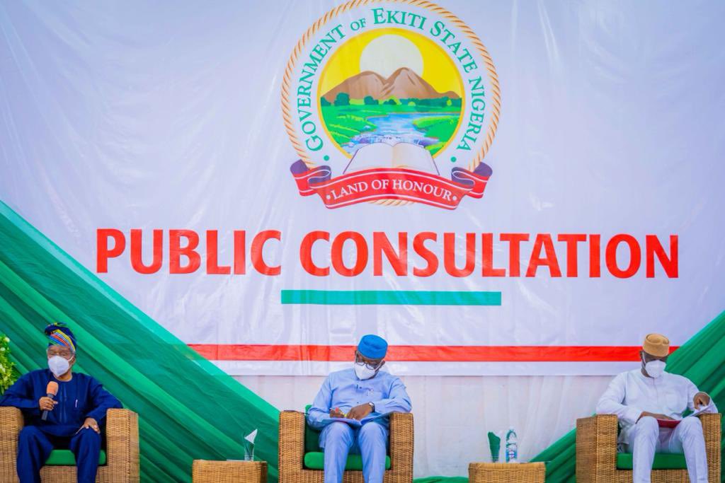 Fayemi opens public consultation on review of 1999 constitution