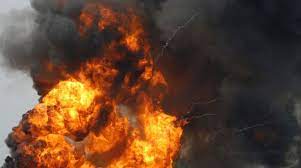 Fire guts filling station, Enugu as residents scamper, safety