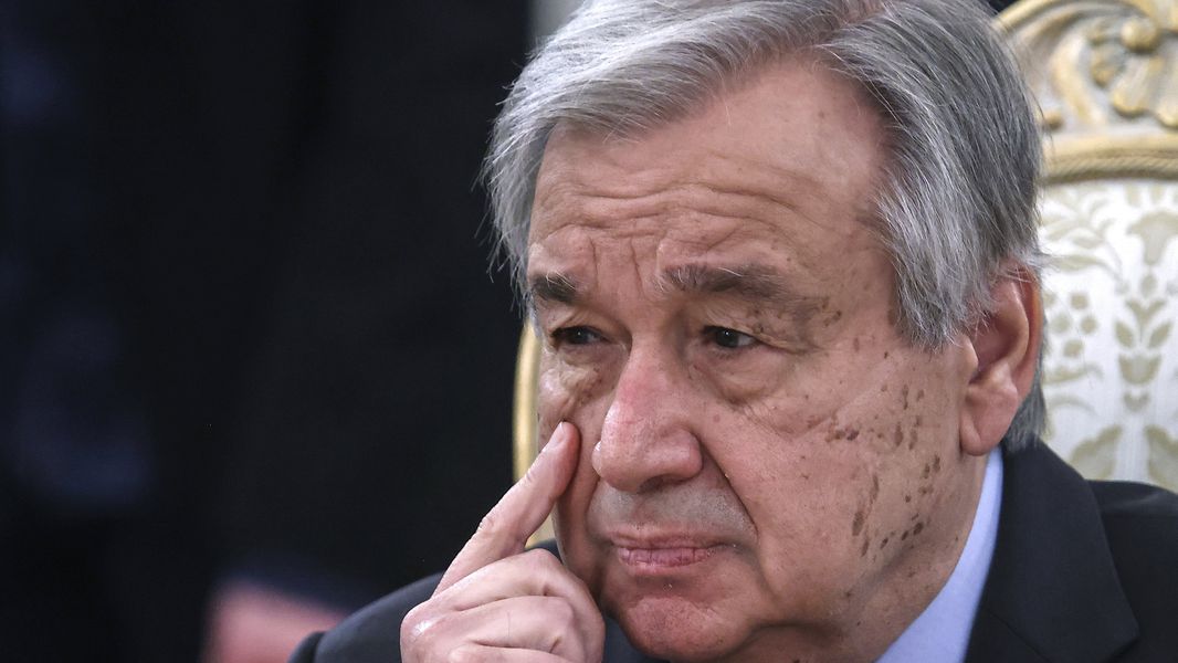 UN Secretary General Antonio Guterres