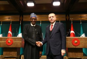 Buhari, Erdoğan discuss stronger economic ties