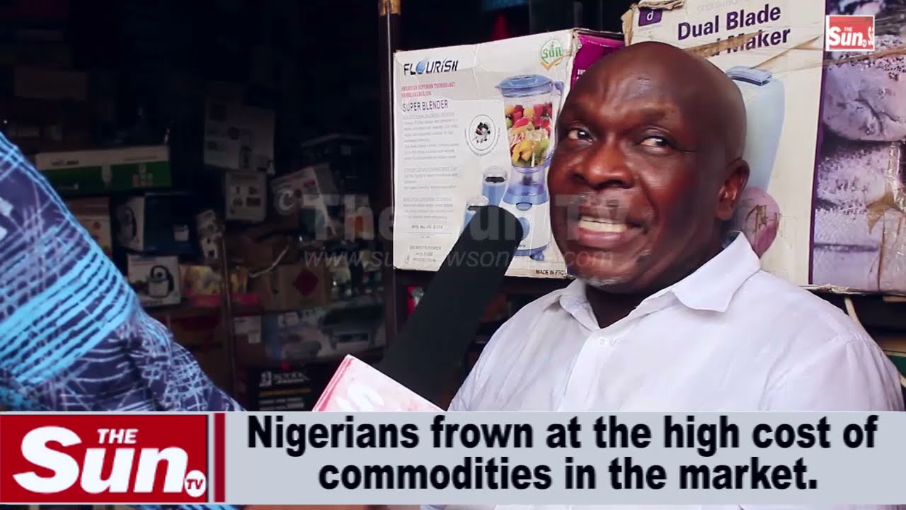 Nigerians lament high cost of commodities in the market [VIDEO]