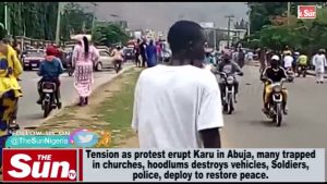 Okada riders protest in Abuja [VIDEO]