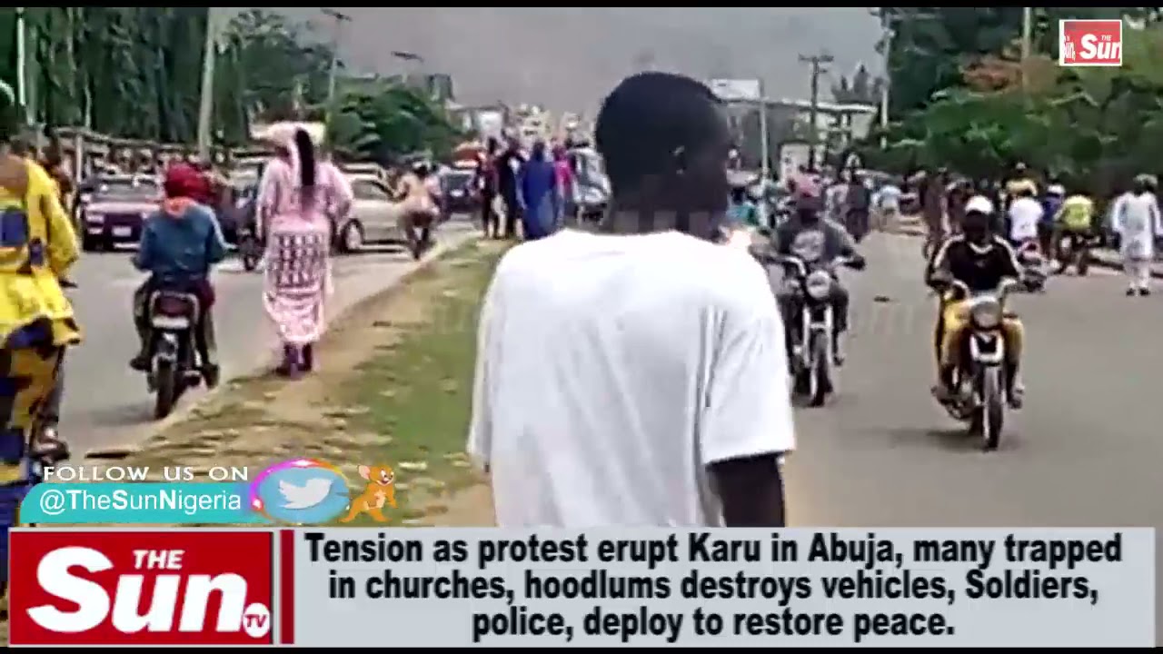 Okada riders protest in Abuja [VIDEO]