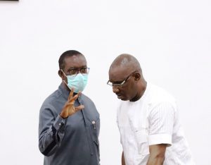 Governor-Dr.-Ifeanyi-Okowa-with-the-CPS-to-the-Governor-Mr.-Olisa-Ifeajika