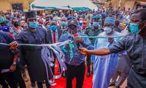 Jubilation in Plateau as Lalong inaugurates Projects