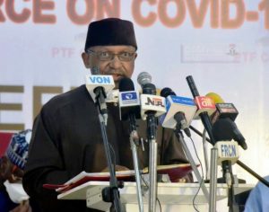 Minister of Health Osagie Ehanire