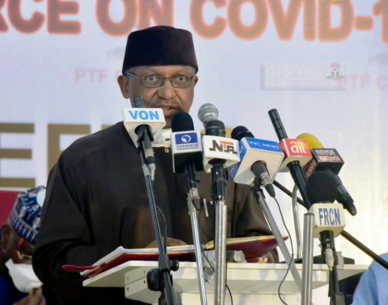 Minister of Health Osagie Ehanire