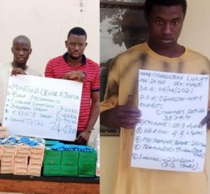 NDLEA-Arrests-2-Bandits-Drug-Suppliers-In-Niger-State-And-A-20-Year-Old-With-Cocaine-In-Delta