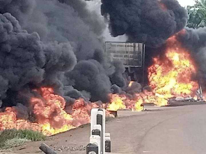 Tanker explosion